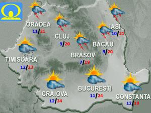 Cat de cald va fi in următoarele zile?