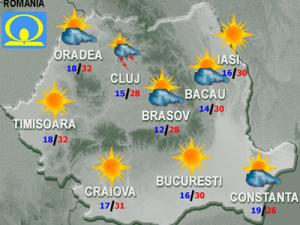 Meteorologii anunta vreme buna pentru maine