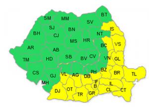 Cod galben de caniculă şi disconfort termic
