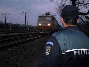 Mecanic de locomotiva din Jibou, prins la furat motorina in gara din Dej