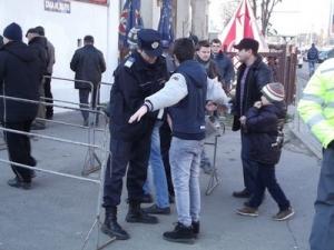 Meciul de handbal dintre HC Zalau si „U” Cluj este cu grad de risc mediu