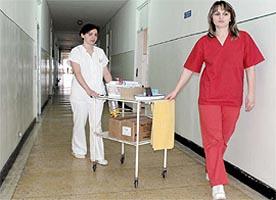 Posturile de ingrijitoare la spital au fost ocupate cu note de 8,00 si 9,00