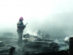 Incendiu la fabrica de mobila Rombel din Cehu  Silvaniei