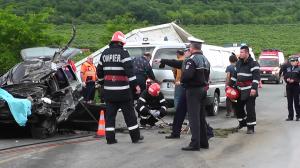 Accident cu doi morti la iesirea din Simleu – Actualizare