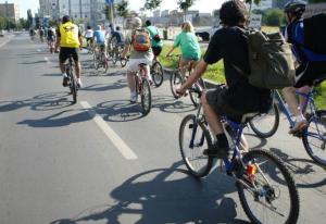 Marsul biciclistilor astazi la Zalau