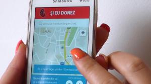 Aplicatie pe telefonul mobil pentru donatorii de sange