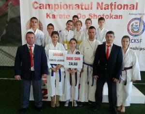 Sase karateka au devenit campioni