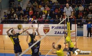 Volei Municipal Zalau a incheiat turul cu o victorie clara la Baia Mare