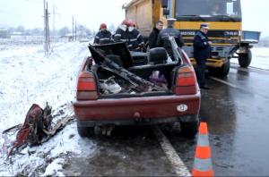 Accident cu doi morti  la Somes Odorhei