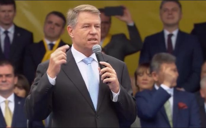 Iohannis campania electorala exclusiv pe bani publici