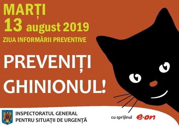 Marti 13 august Ziua Informarii Preventive si in Salaj