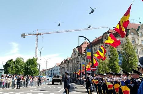 Militari din Simleu  au participat la parada  Centenarului Oradiei