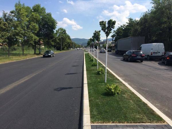 Primaria Zalau anunta ca firma Citadin va continua anul acesta cu reabilitarea bulevardului pana la Sala Sporturilor