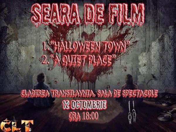 Seara de filme de groaza, de Haloween, la Zalau