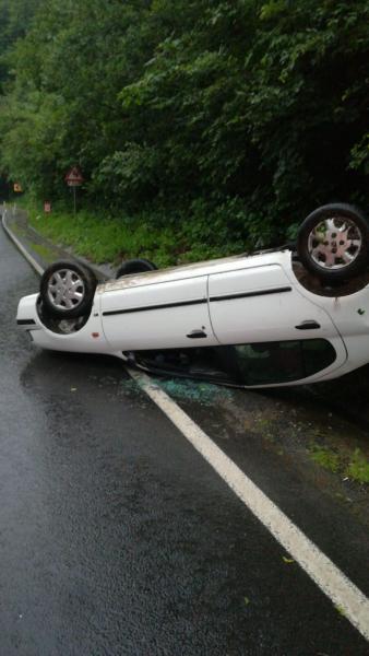 ULTIMA ORA ! Accident grav la intrare in Zalau pe Meses