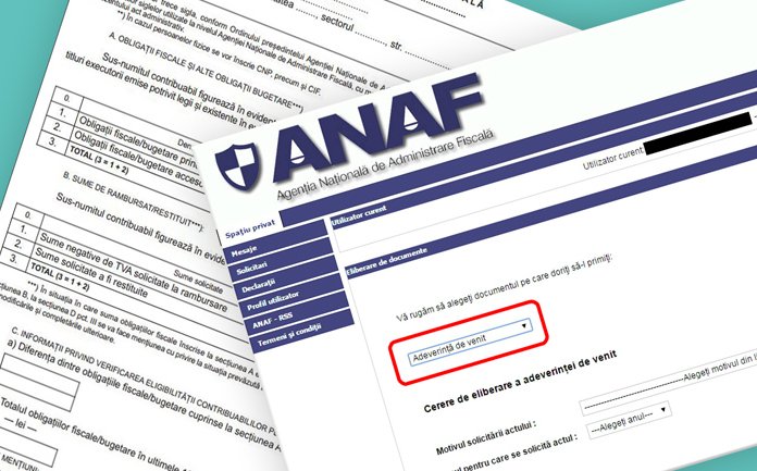 Un ordin ANAF duce la modificari ce privesc certificatul de atestare fiscala