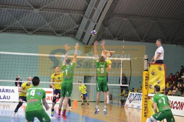 Volei Municipal Zalau castiga 3 puncte importante in derby-ul cu Arcada Galati